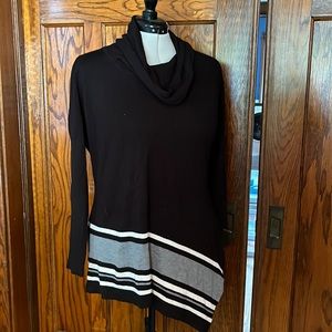 Cowl neck tunic